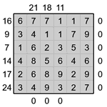 Кросс-число 6х6 #7 трудный