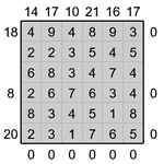 Кросс-число 6х6 #8 трудный