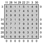 Кросс-число 8х8 #4 средний