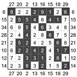 Головоломка “Кросс-число” - ответ