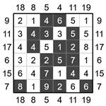 Кросс-число лого