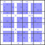 Виндоку 16х16 #16 средний