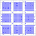 Виндоку 16х16 #17 средний