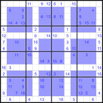 Виндоку 16х16 #18 средний