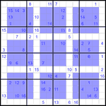 Виндоку 16х16 #20 средний