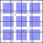 Виндоку 16х16 #25 средний