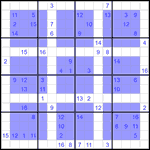 Виндоку 16х16 #16 трудный