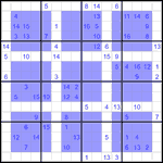 Виндоку 16х16 #24 трудный