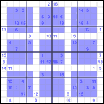 Виндоку 16х16 #20 очень трудный