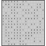 Японская мозаика #3743 “Пицца”