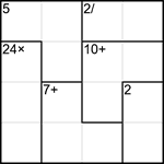 Кендоку 4х4 #1 трудный