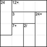 Кендоку 4х4 #3 трудный