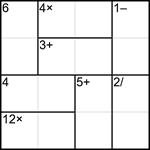 Кендоку 4х4 #4 трудный