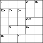 Кендоку 5х5 #3 трудный