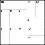 Кендоку 5х5 #4 трудный