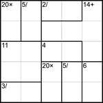 Кендоку 5х5 #5 трудный