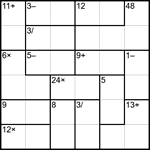 Кендоку 6х6 #4 легкий