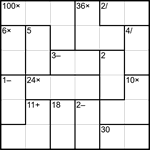 Кендоку 6х6 #8 легкий