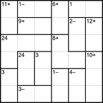 Кендоку 6х6 #3 средний