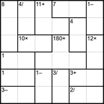 Кендоку 6х6 #4 средний