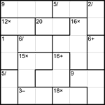 Кендоку 6х6 #3 трудный