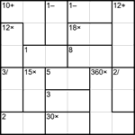 Кендоку 6х6 #4 трудный