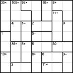 Кендоку 7х7 #1 трудный