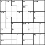 Кендоку 8х8 #3 трудный