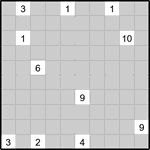 Мочикоро 10х10 #15 трудный