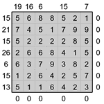 Кросс-число 7х7 #6 средний