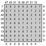 Кросс-число 9х9 #9 средний