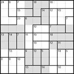 Судоку-убийца 9х9 #22 средний