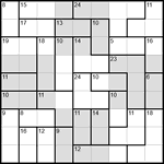 Судоку-убийца 9х9 #23 трудный