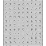 Японская мозаика #3780 “Снеговик”