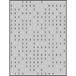 Японская мозаика #3804 “Клоун”