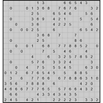 Японская мозаика #3813 “Птица”