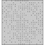 Японская мозаика #3822 “Портрет”