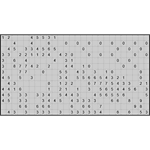 Японская мозаика #3842 “Обувь”