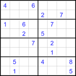 Судоку 8х8 #24 трудный