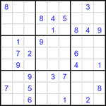 Судоку 9х9 #3472 средний