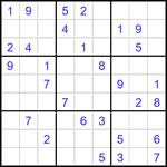 Судоку 9х9 #3476 средний