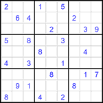 Судоку 9х9 #3479 средний