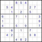 Судоку 9х9 #3481 средний