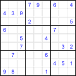 Судоку 9х9 #3483 средний