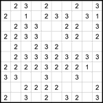 Четыре клетки 10х10 #3 средний