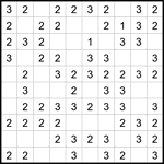 Четыре клетки 10х10 #4 средний