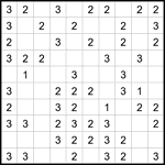 Четыре клетки 10х10 #5 средний