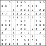 Четыре клетки 12х12 #1 средний