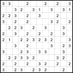 Четыре клетки 12х12 #3 средний