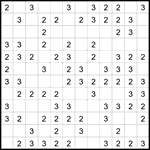 Четыре клетки 12х12 #4 средний